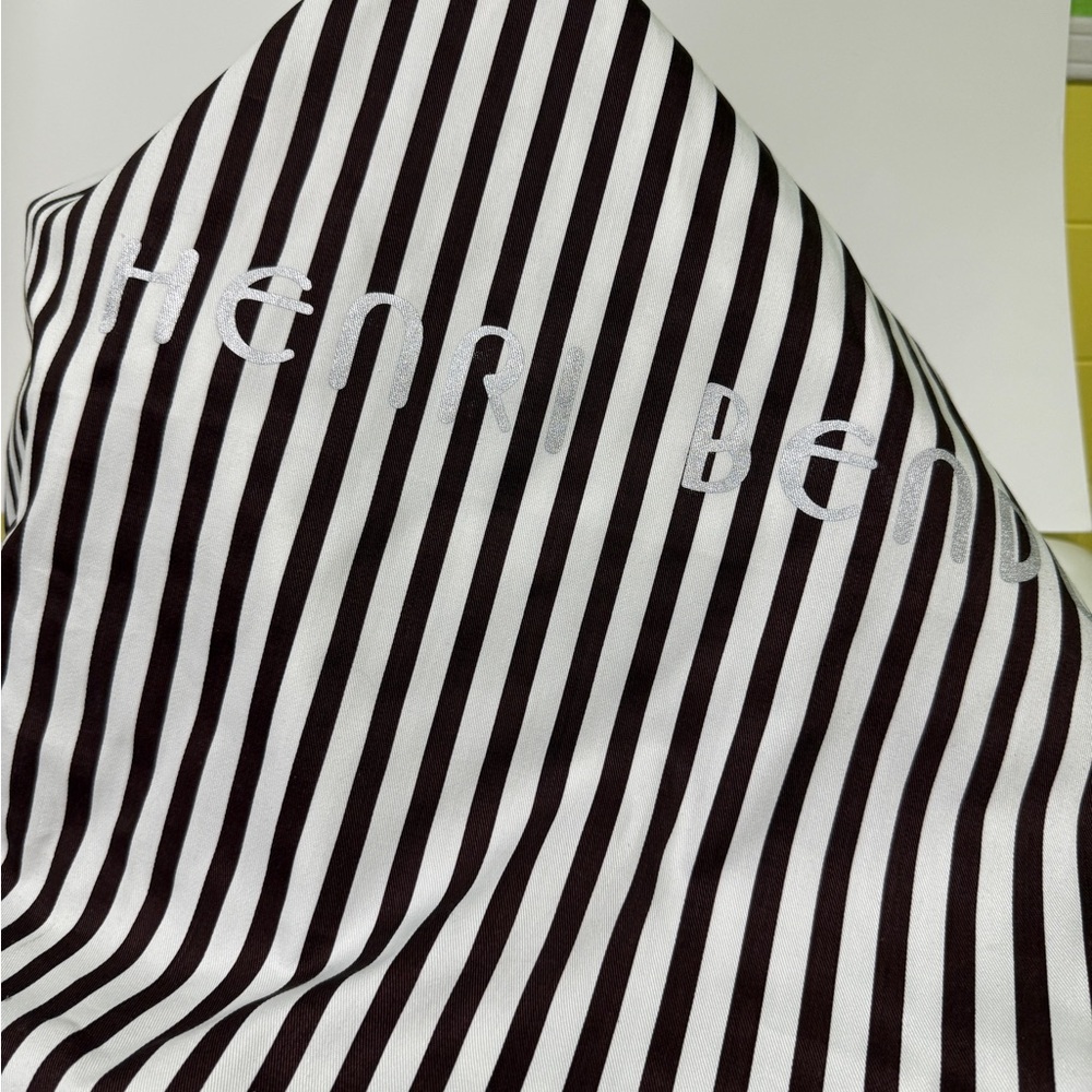 Henri Bendel Pink and Orange Satchel with Graphic Design - Picture 16 of 16